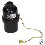 SOCKET DE BAQUELITA CON INTERRUPTOR DE CADENA AE-147 IUSA 603222