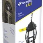 D 1 FAROL COLGANTE REDONDO NEGRO VOLTECH FARO-CO-N