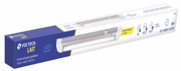 D 4 LUMINARIO PARA GABINETE, 6 W, 65K, LED VOLTECH GAB-001L