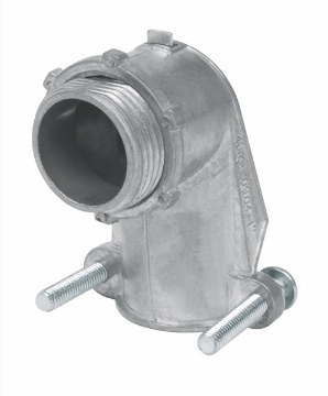 D 10 CONECTOR TUBO FLEXIBLE 1 PULG CURVO VOLTECH CTF-1C