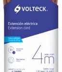 EXTENSION ELECTRICA DOMESTICA 4 M CAFE VOLTECH ED-4C
