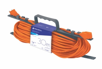 EXTENSION ELECTRICA USO RUDO 30 M CALIBRE 16 VOLTECH ER-30X16