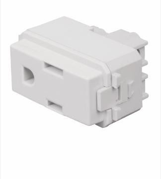 TOMA DE CORRIENTE ATERRIZADO BLANCO VOLTECH COA-IB