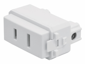 TOMA DE CORRIENTE POLARIZADO BLANCO VOLTECH CO-IB