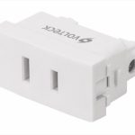 TOMA DE CORRIENTE POLARIZADO BLANCO VOLTECH CO-OB