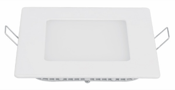 D 4 LUMINARIO EMPOTRADO CUADRADO CON LEDS 6W VOLTECH EMP-400L