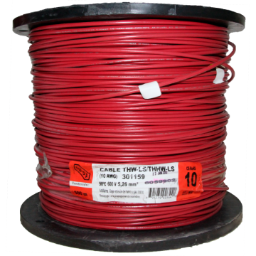 CABLE 10 DE 500 M ROJO IUSA 301159