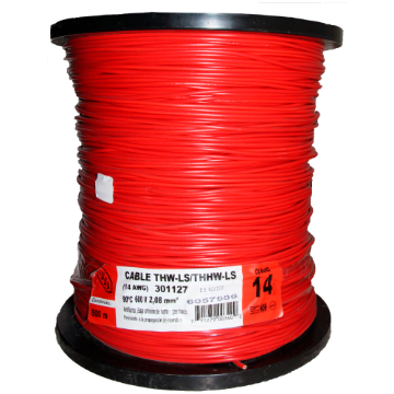 D 1 CABLE 14 DE 500 M ROJO IUSA 301127