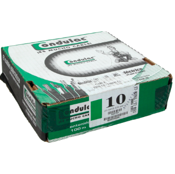 CABLE 10 DE 100 M VERDE CONDULAC