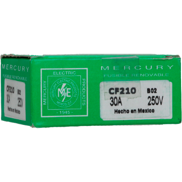 CARTUCHO 30 AMP REFORZADO MERCURY CF210