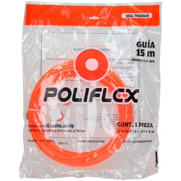GUIA 15M POLIFLEX AP-GUIAN-15M-4MM-25