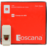 TOMA TELEFONICA MARFIL TOSCANA TIPO EVOLUCION 1435