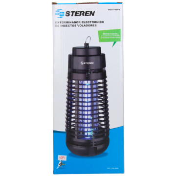 D 1 INSECTRONIC LUMINOSO EXTERMINA INSECTOS VOLADORES ELECTRONICA STEREN INSECTRONIC