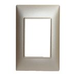 D 1 PLACA 3 U CHAMPAGNE PLANA VIMAR 1465322