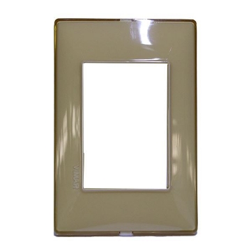 D 1 PLACA 3 U REFLEX AMBAR PLANA VIMAR 1465343