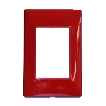 D 1 PLACA 3 U REFLEX ROJO RUBI PLANA VIMAR 1465351