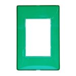 D 1 PLACA 3 U REFLEX VERDE ESM PLANA VIMAR 1465347