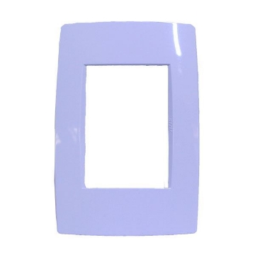 D 1 PLACA 3 U BLANCA CON CHASIS NIEVE VIMAR 0965301