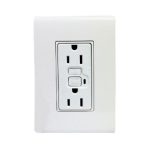 CONTACTO DUPLEX BLANCO POLARIZADO Y ATERRIZADO CON INTERR. DE CORRIENTE MODUS RESTYLE E6028GFBNRG6