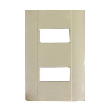 PLACA 2 U RESINA BLANCA TIPO MODUS ECOLINE TAMSA 2002