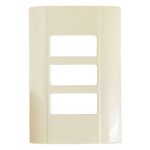 PLACA 3 U RESINA BLANCA TIPO MODUS ECOLINE TAMSA 2003