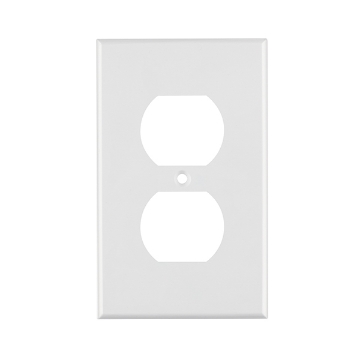 PLACA DE ABS, DUPLEX STANDAR BLANCO VOLTECK PPDO-DB