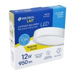 PLAFON REDONDO DE LEDS 12 W VOLTECH PLA-205L