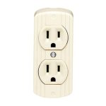 CONTACTO DUPLEX VISIBLE POLARIZADO ROYER 198