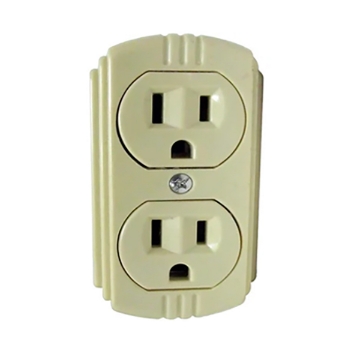CONTACTO DUPLEX VISIBLE POLARIZADO SAMY