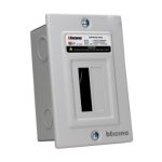 CENTRO DE CARGA 2F EMPOTRAR 2POLOS METALICO BTICINO BTN/2EN