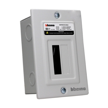 CENTRO DE CARGA 2F EMPOTRAR 2POLOS METALICO BTICINO BTN/2EN