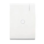 PLACA CIEGA CON PRE-RUPTURA Y CHASIS DE RESINA COLOR BLANCO MODUS PROE5N0PTL