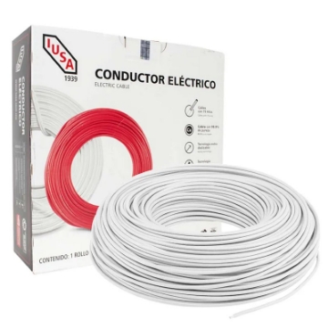 CABLE 10 DE 100 M BLANCO EN CAJA IUSA 399329