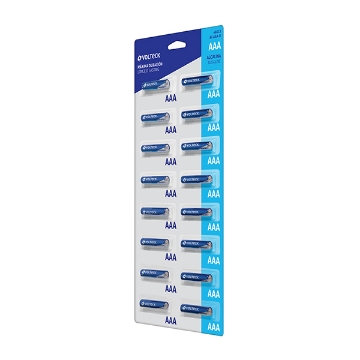 PILA ALCALINA AAA, DESPACHADOR CON 16 PILAS VOLTECH AL-AAA-D